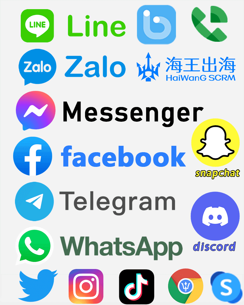 海王展示 应用与联系人会话预览